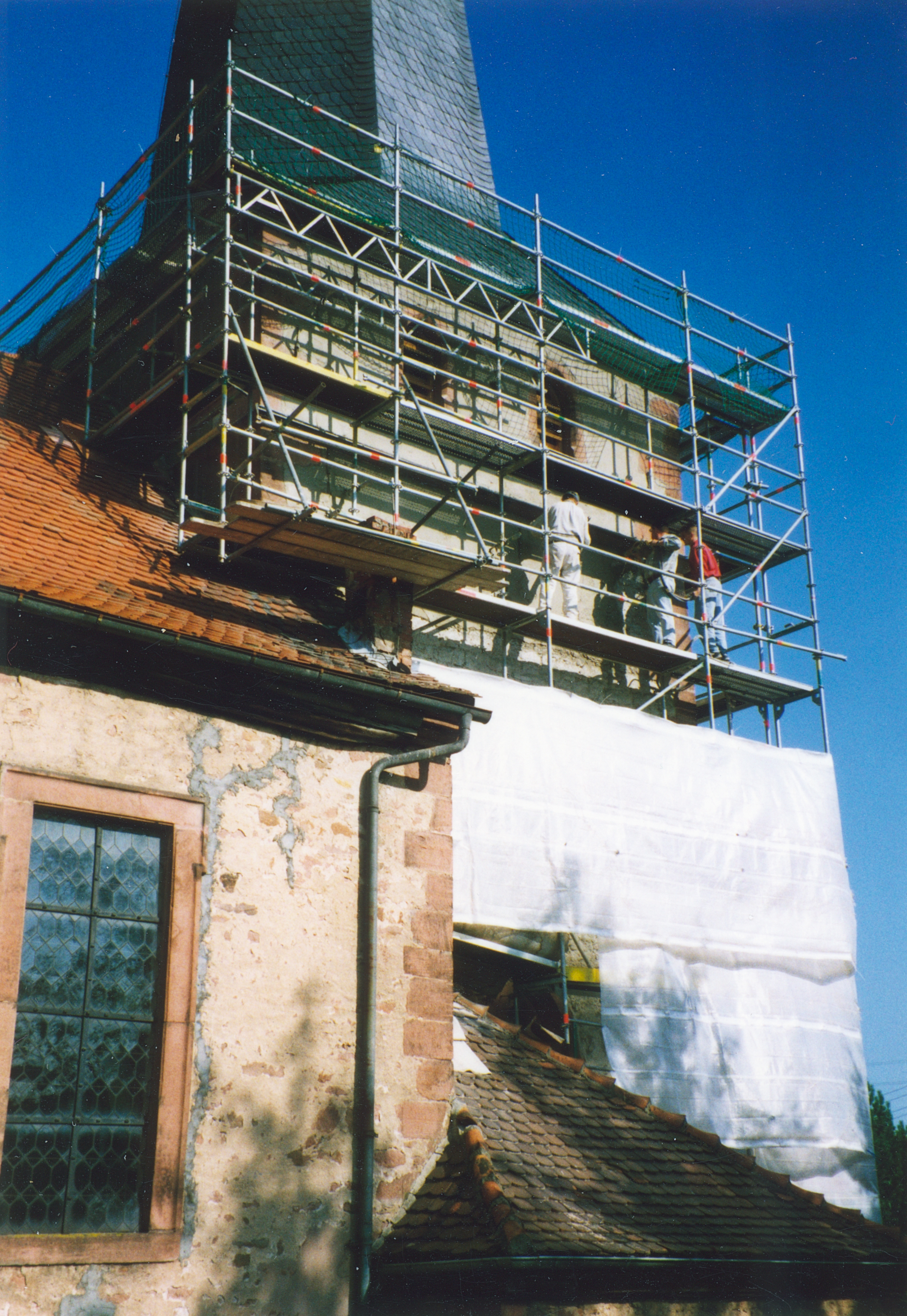 Renovierung der ev. Kirche